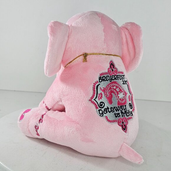 Breyer Jaipur Breyerfest Gateway To India 2017 Plush Elephant NEW - Picture 5 of 8